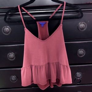 Peplum Bottom Tank Top